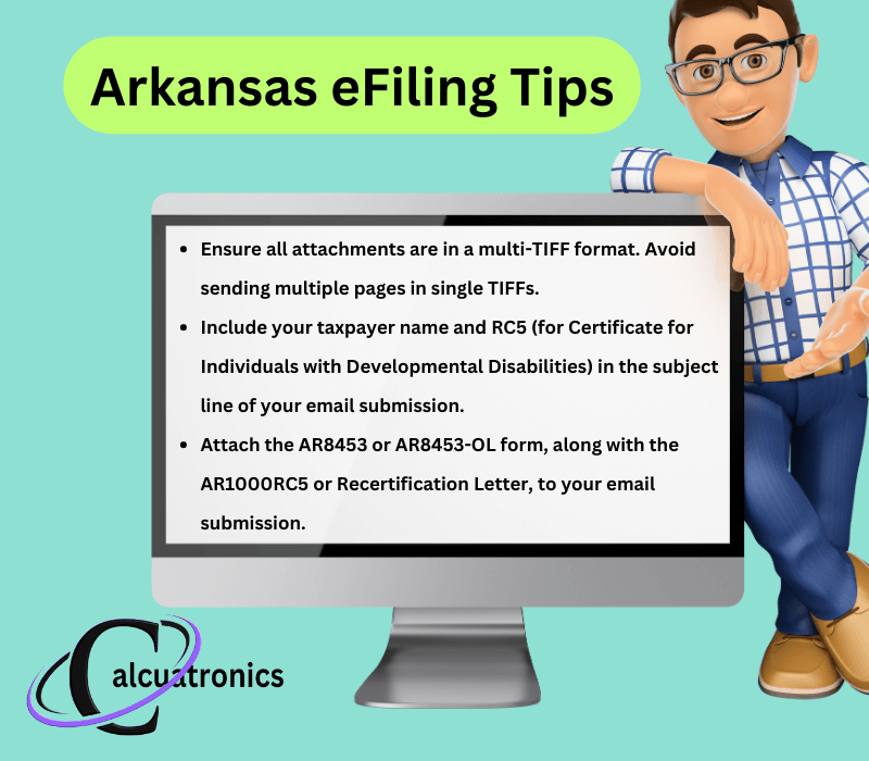  Comprehensive checklist of eFiling tips for Arkansas state income tax